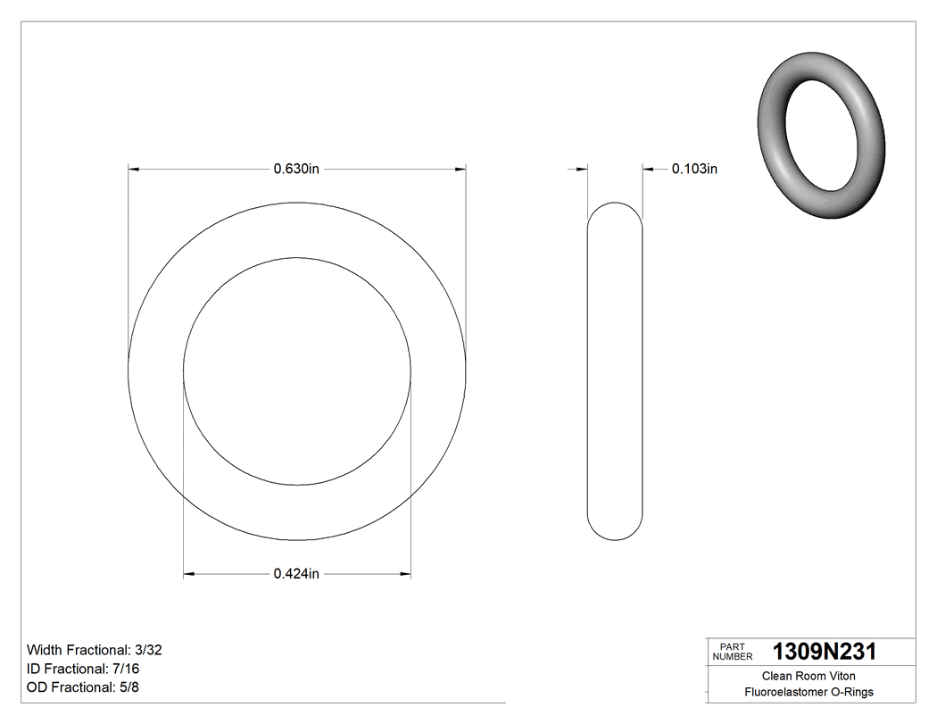 Technical drawing - 1309N231